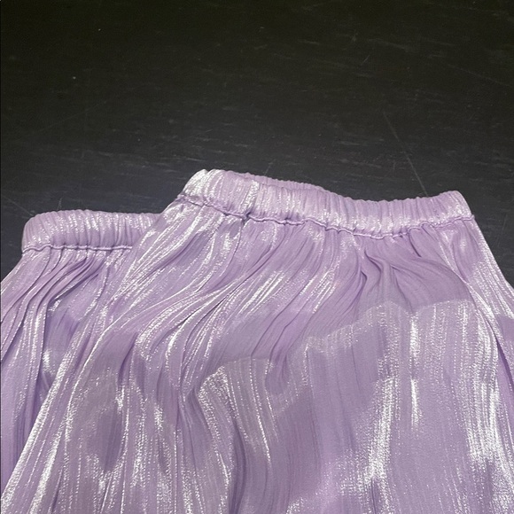 Maeve Anthropologie Lilac Shimmer Pants - Picture 6 of 8